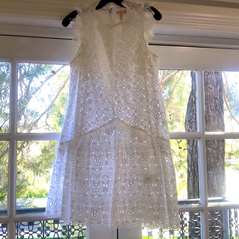 Rebecca Taylor Mina eyelet dress. Worn once. Smoke free home.